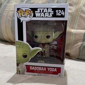 NIB Pop! Star Wars Dagobah Yoda Figure #124